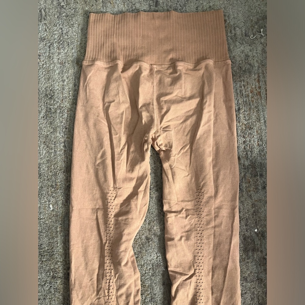 Free People Movement orange/tan Leggings - Picture 4 of 4